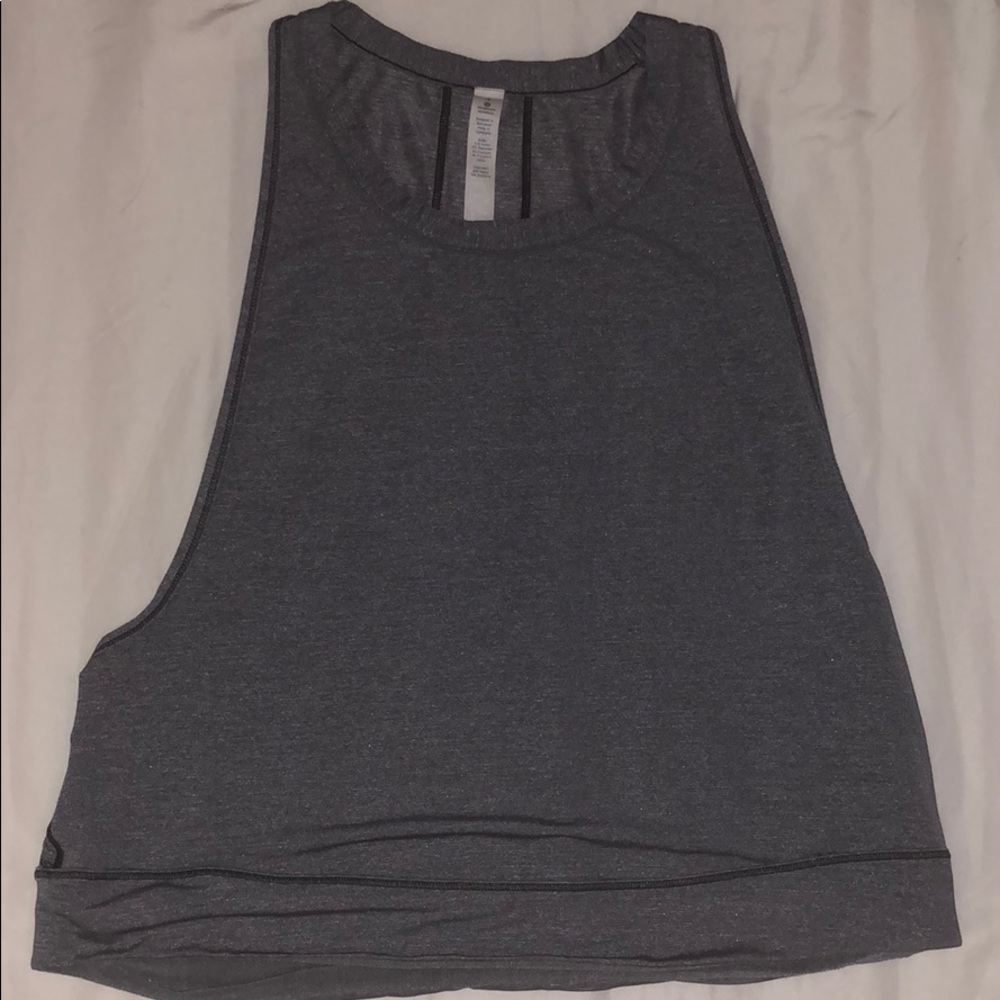 Lululemon muscle crop top
